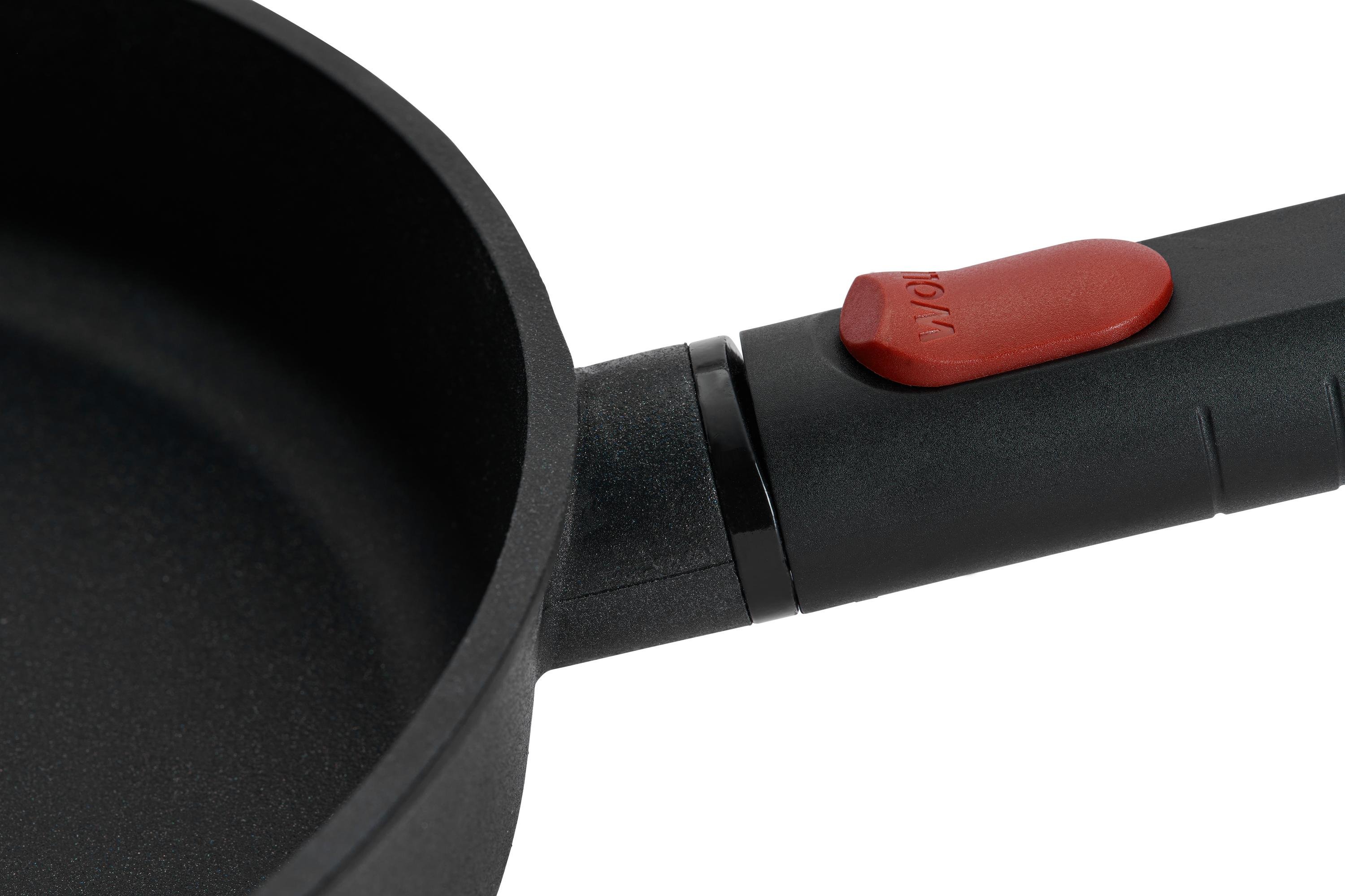 Logic XR Gusspfanne Detailansicht | Edelstahl - Abnehmbar | Alle Herdarten inkl. Induktion | 24cm