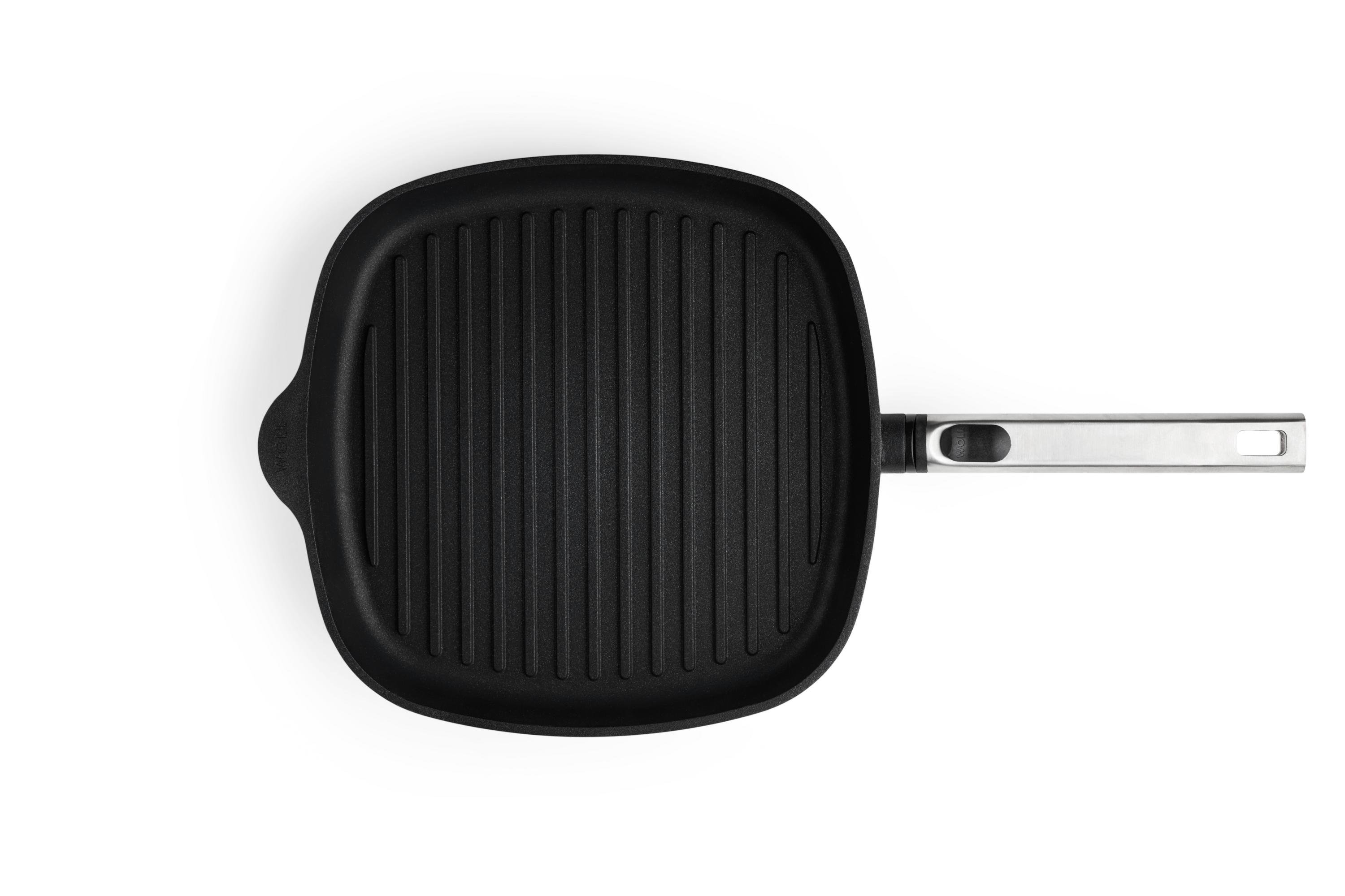 Logic XR Guss-Grillpfanne, viereckig, mit Rillen Logic XR Guss-Grillpfanne, viereckig, mit Rillen