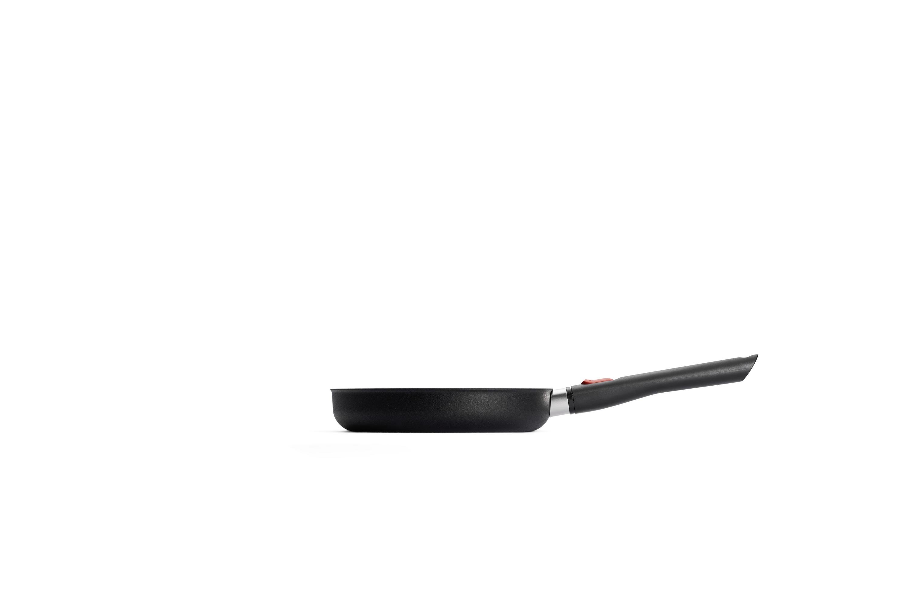 1522ELI_Profile Eco Lite Flachpfanne Ø 22 cm Seitenansicht | Stiel - Abnehmbar | Alle Herdarten inkl. Induktion | 22cm