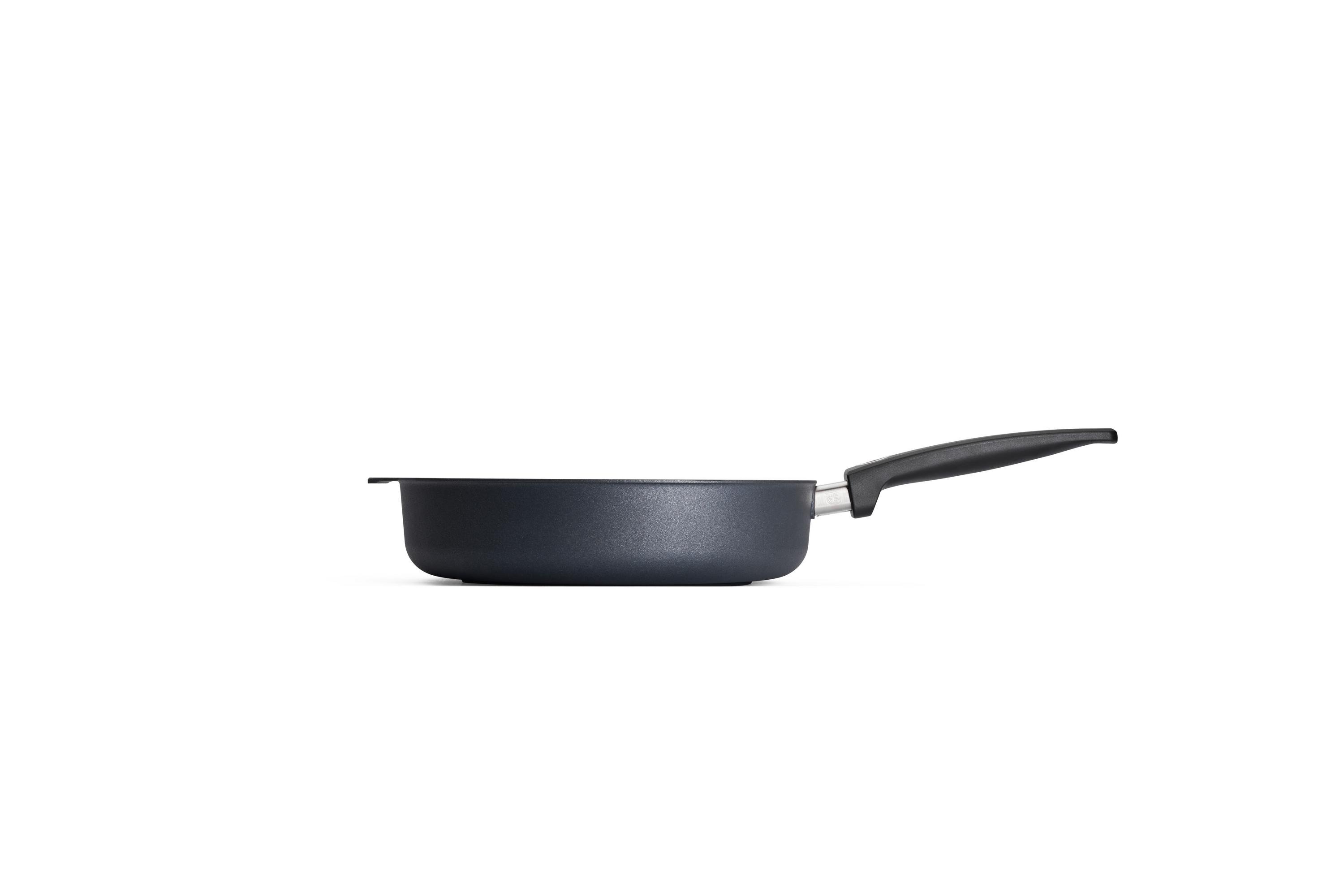 Diamond Lite Guss-Hochrandpfanne Seitenansicht | Stiel - Fest | Ceran, Gas, Elektro, Halogen | 28cm