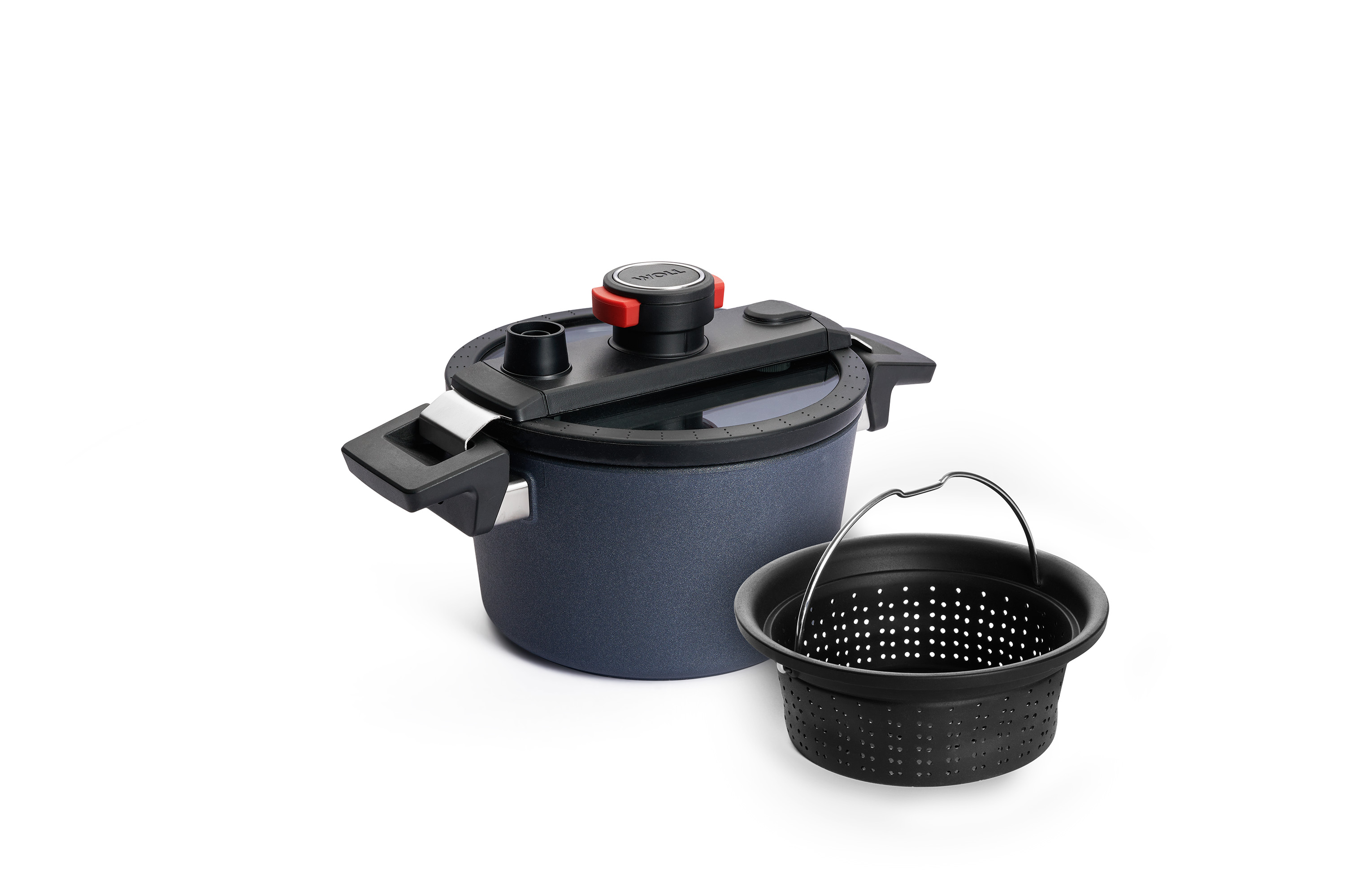 Diamond Active Lite Guss-Topf mit Siebeinsatz Diamond Active Lite Guss-Topf mit Siebeinsatz