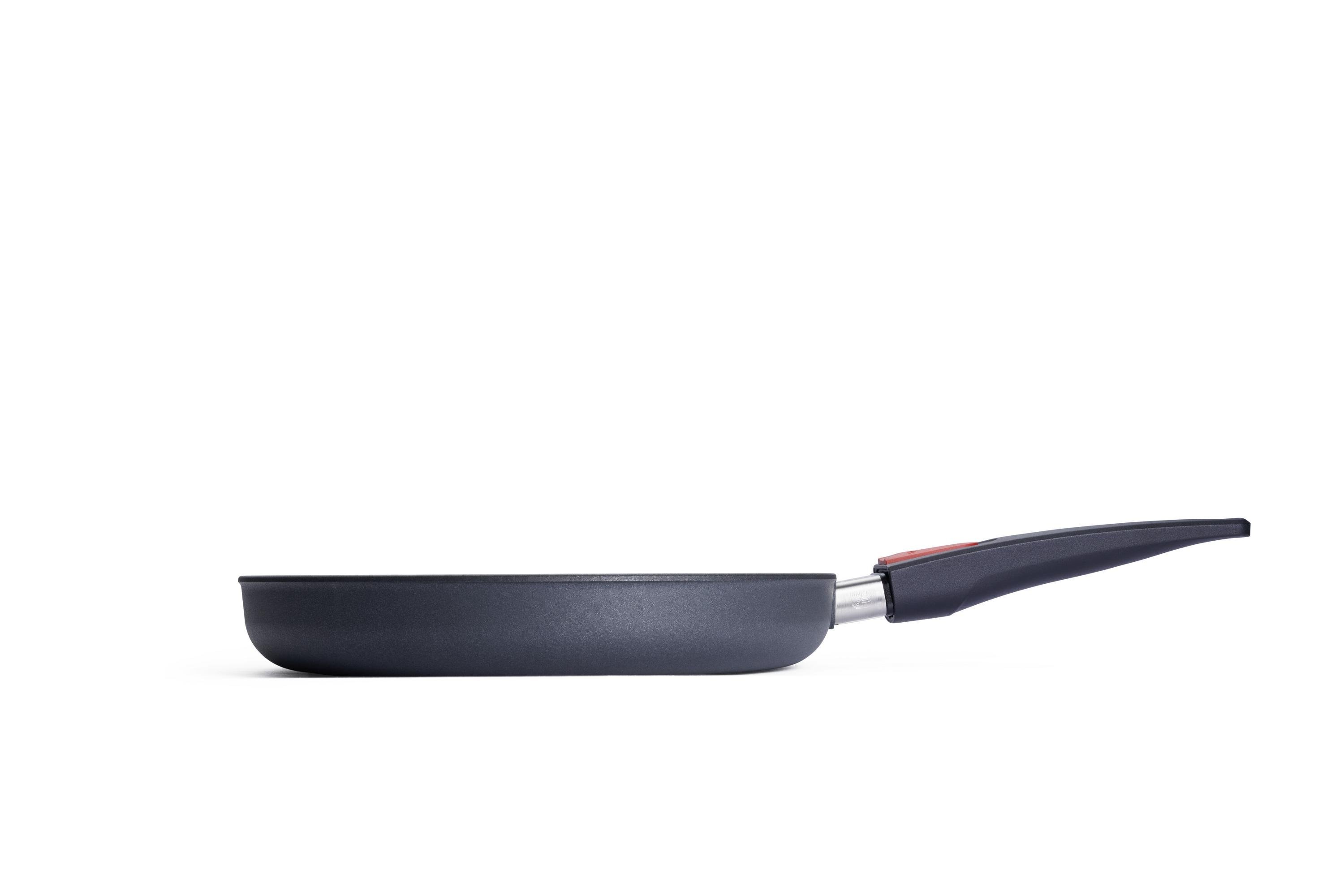 1528DPS_1528DPI_Profile Diamond Lite Gusspfanne Seitenansicht | Stiel - Abnehmbar | Ceran, Gas, Elektro, Halogen | 28cm