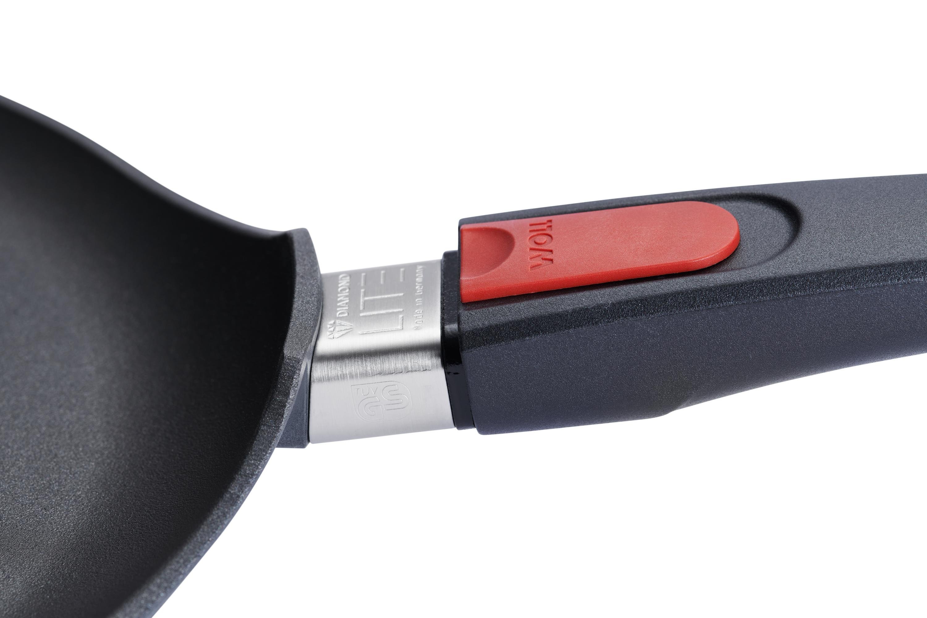 Diamond Lite Guss-Crêpepfanne Detailansicht | Stiel - Abnehmbar | Ceran, Gas, Elektro, Halogen | 26cm
