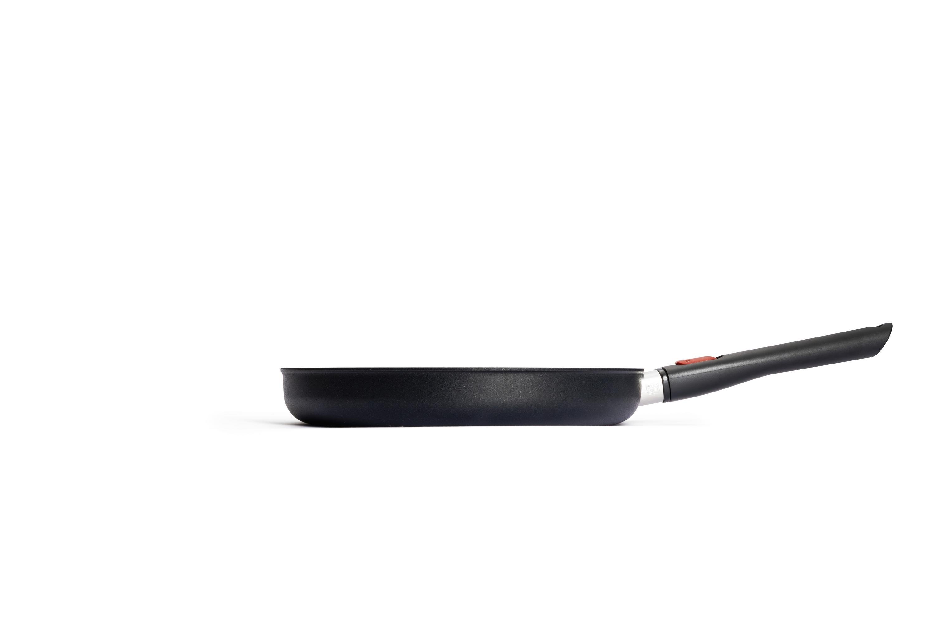 1528ELI_Profile EcoLite QXR Flachpfanne Seitenansicht | Stiel - Abnehmbar | Alle Herdarten inkl. Induktion | 28cm