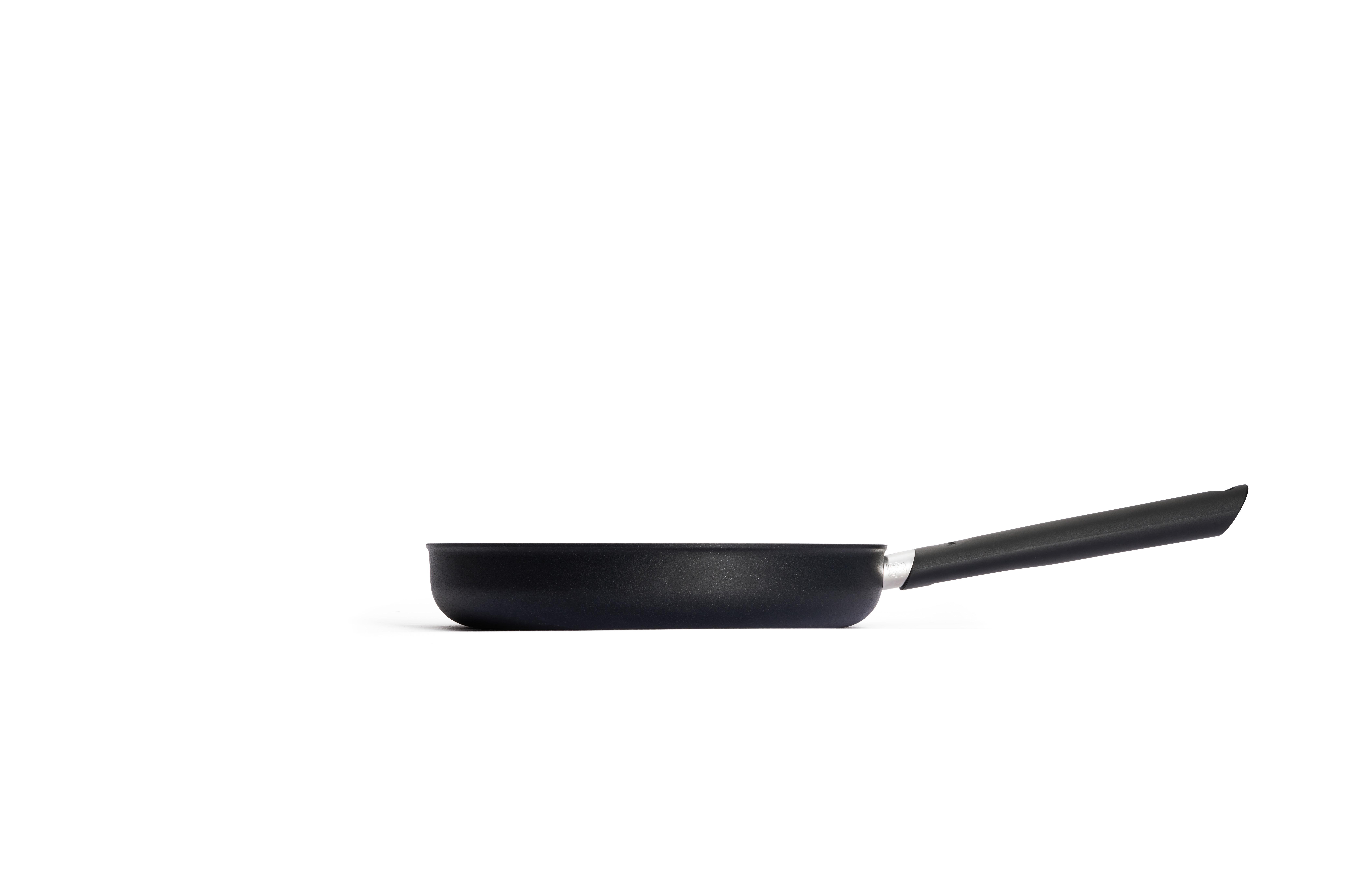 524ELI-Q_Profile EcoLite QXR Flachpfanne Seitenansicht | Stiel - Fest | Alle Herdarten inkl. Induktion | 24cm