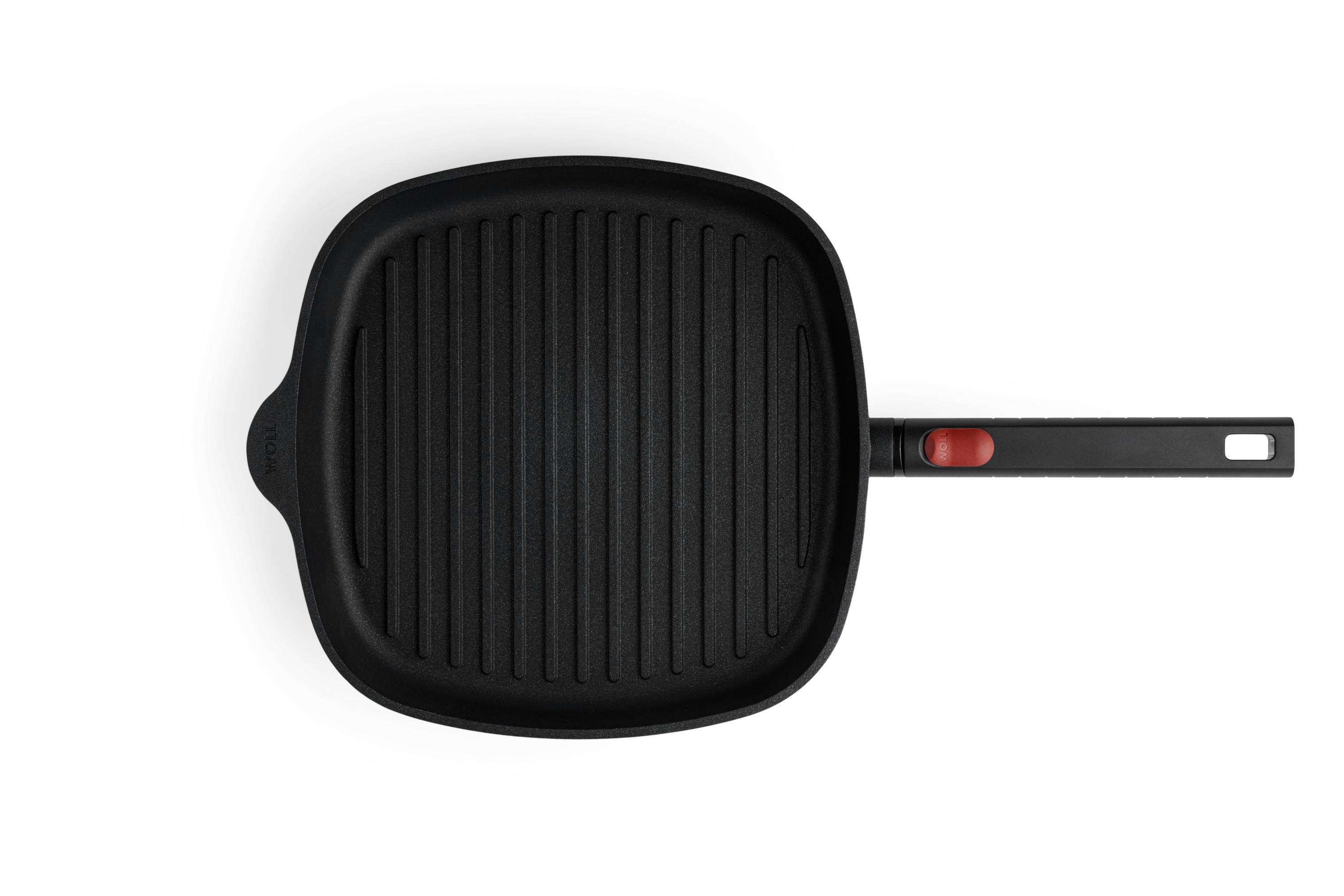 Logic XR Guss-Grillpfanne, viereckig, mit Rillen Logic XR Guss-Grillpfanne, viereckig, mit Rillen