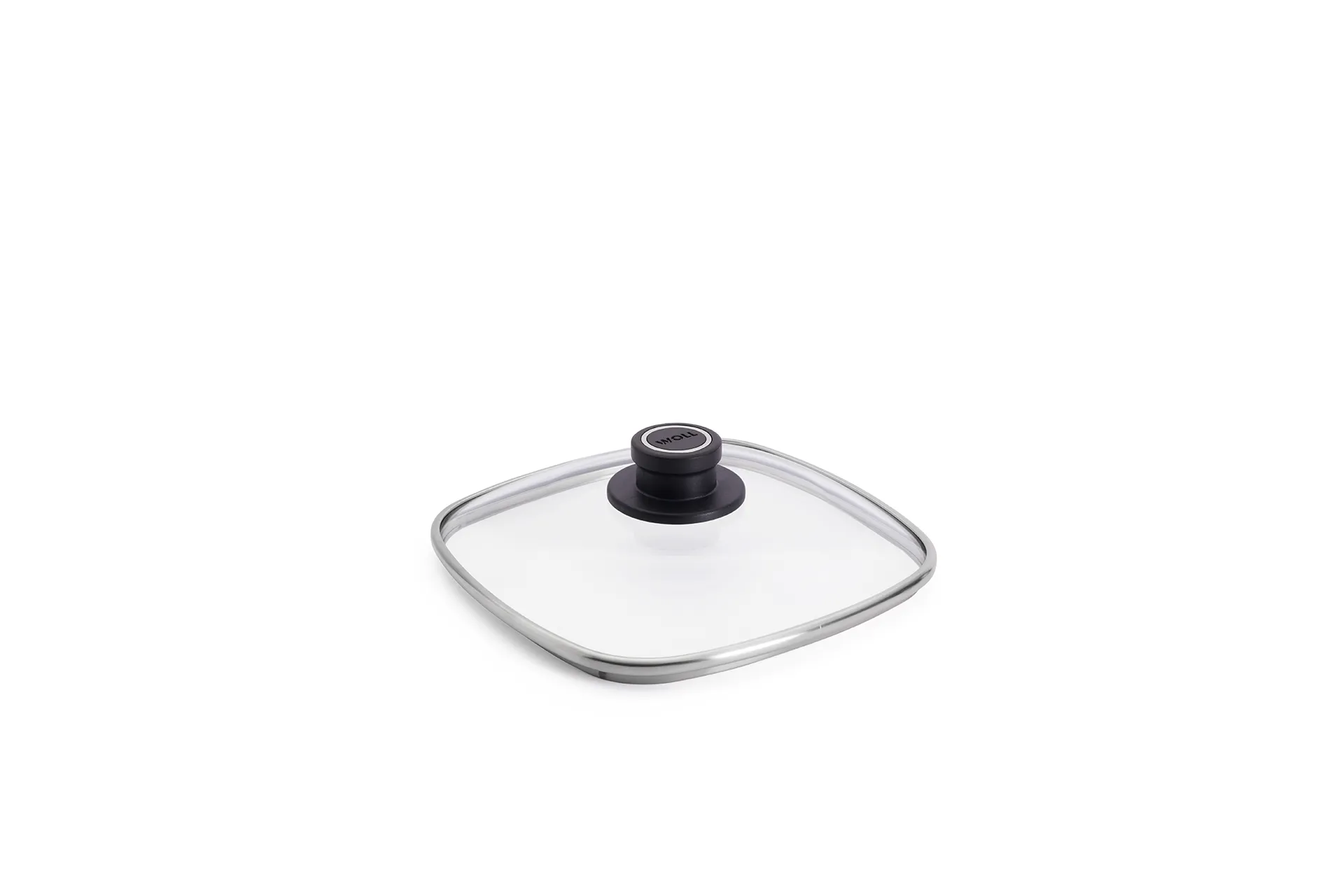 Titan Best Sicherheitsglasdeckel, 22 x 22 cm, 3-Seiten-Ansicht